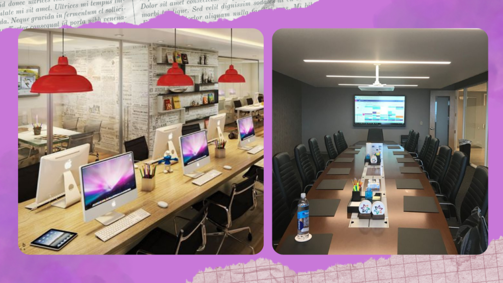 Inspiração de cenário para a agência de publicidade Meneses Design.