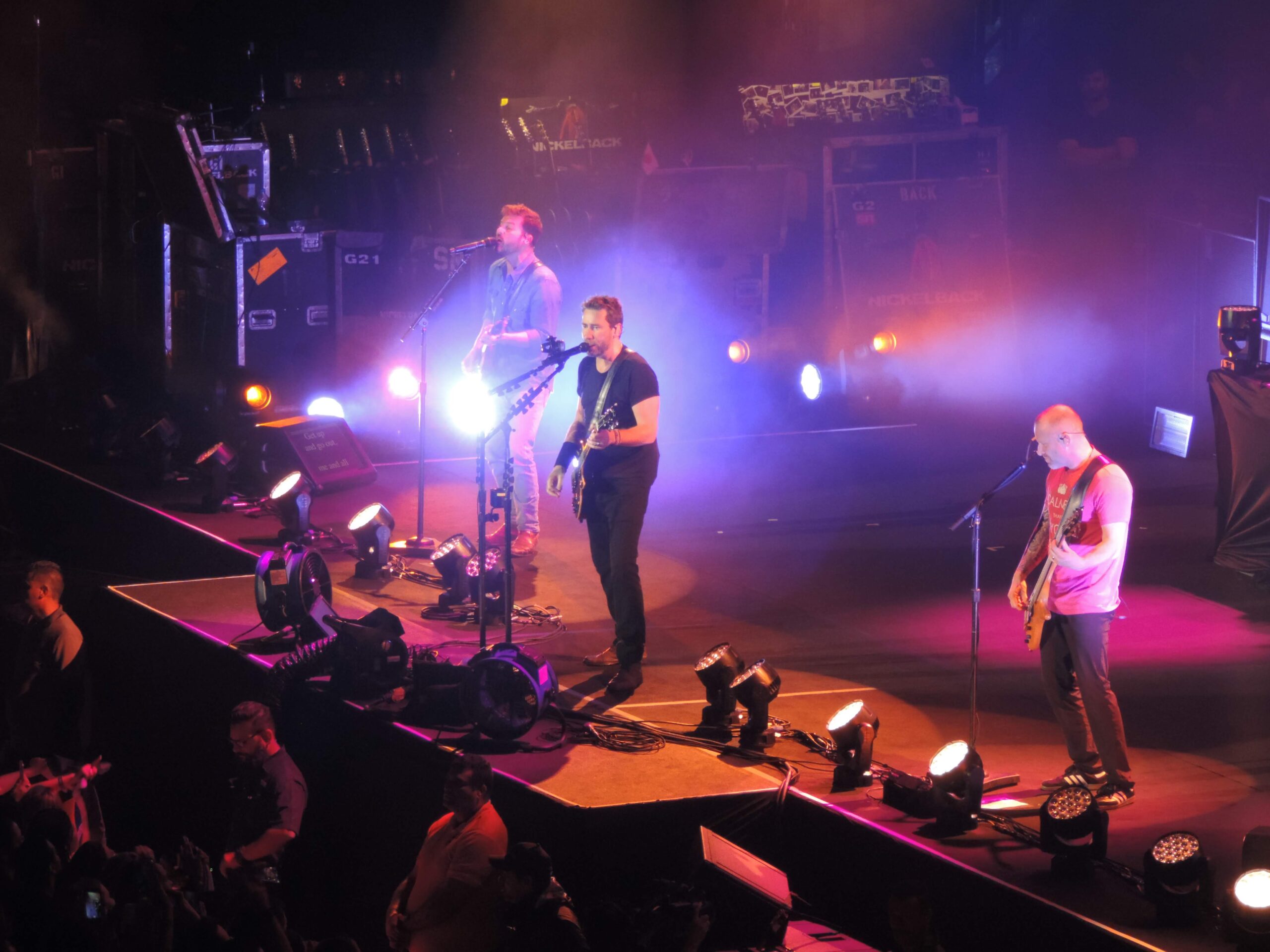 Show Nickelback no Ginásio do Ibirapuera