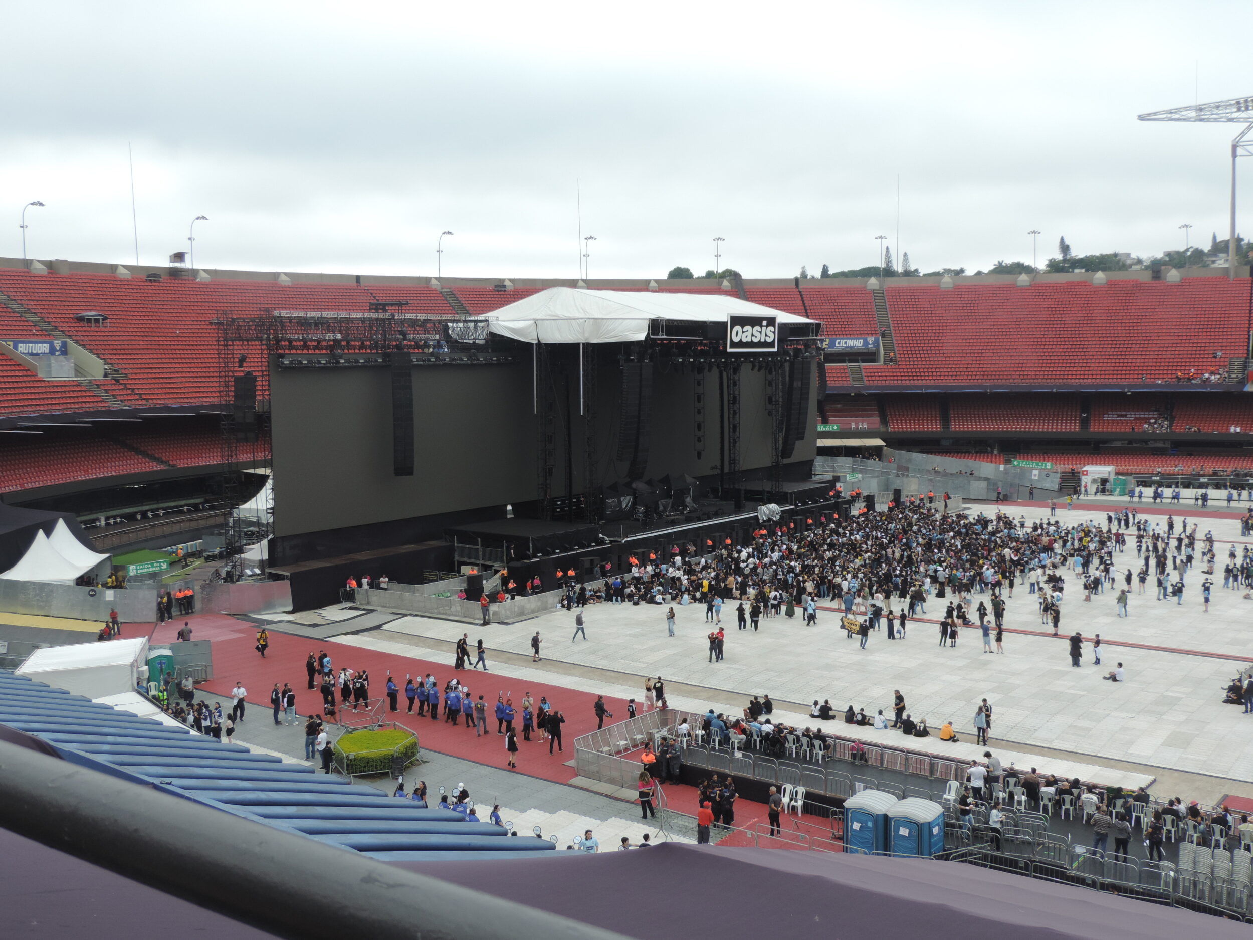 Show do Oasis no morumbis